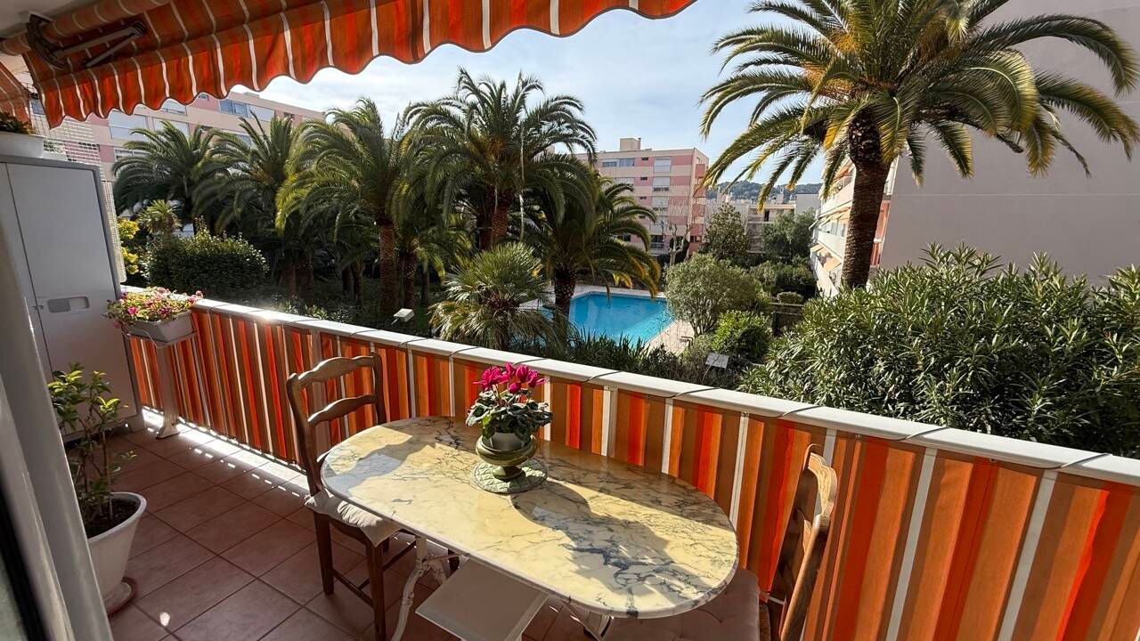 Appartement f2 Terrasse  06220 Vallauris Viager Occupé Mr 80 ans et Mme 77 ans