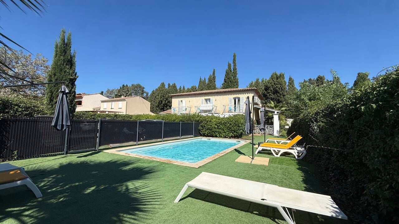 Vente à Terme LIBRE sur 18 ans - Villa (3 appartements DUPLEX + piscine) sur 910m²  à Saint Aygulf 83370