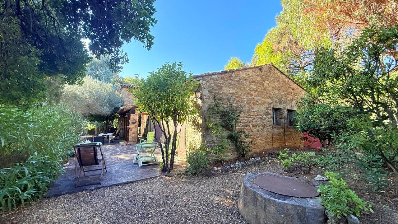 Villa La croix Valmer Plage de Gigaro Var 83420 Viager Occupé dame de 92 ans