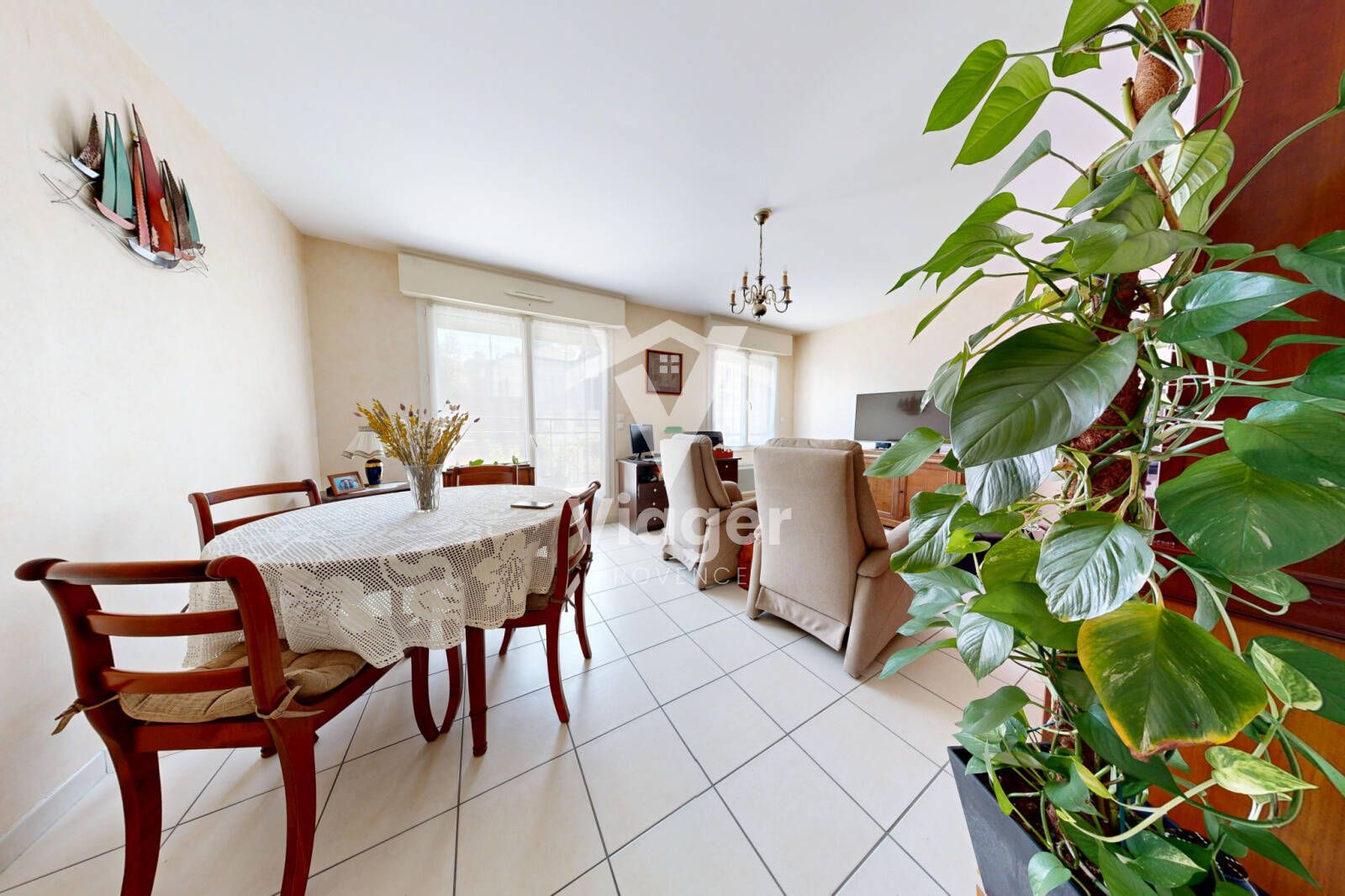 Appartement en viager libre loué – 59,60 m²