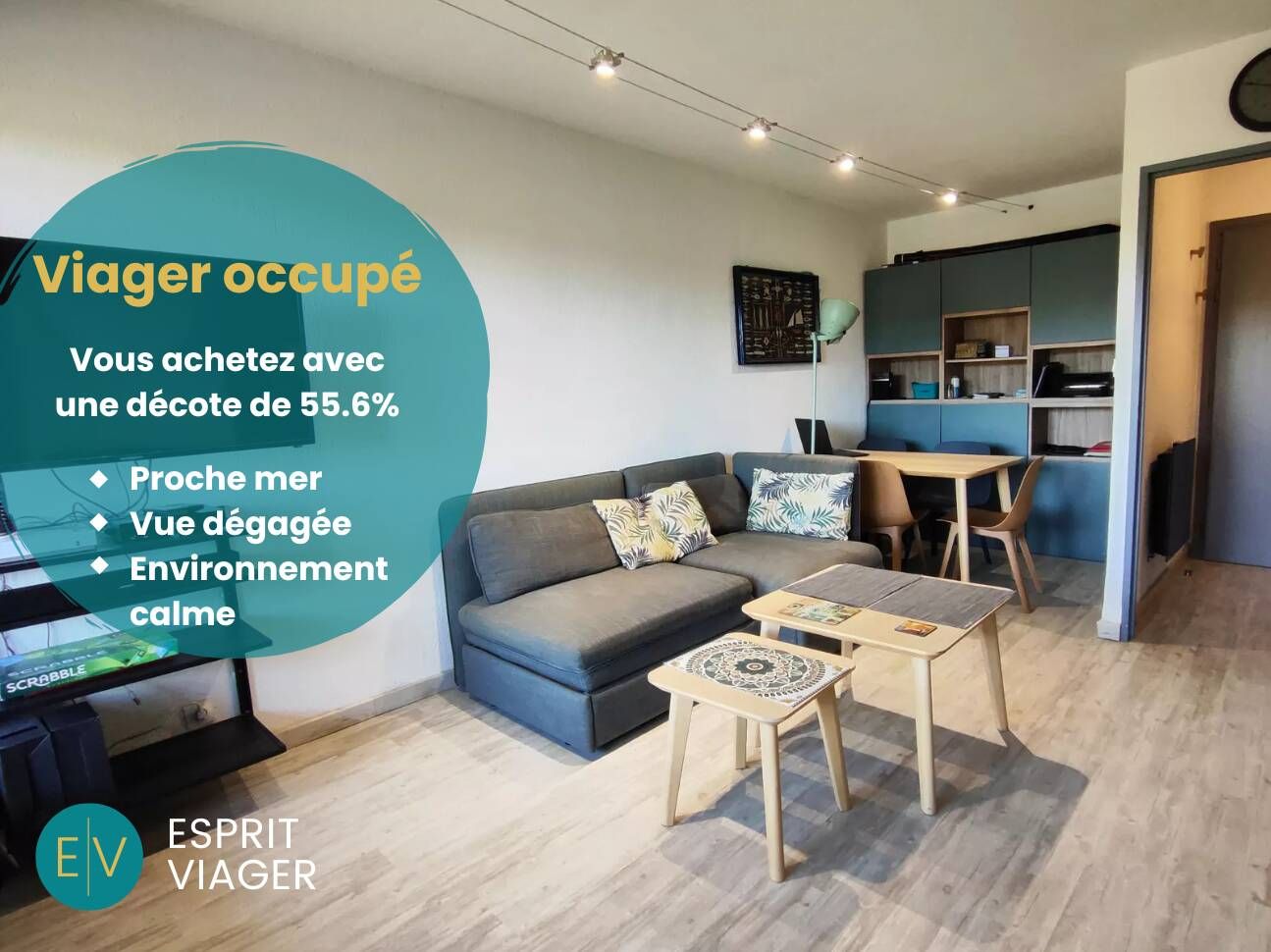 Appartement 2 pièces - SEIGNOSSE - viager occupé